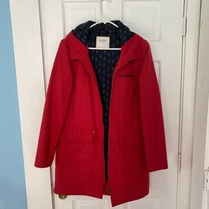 Red Wool Coat